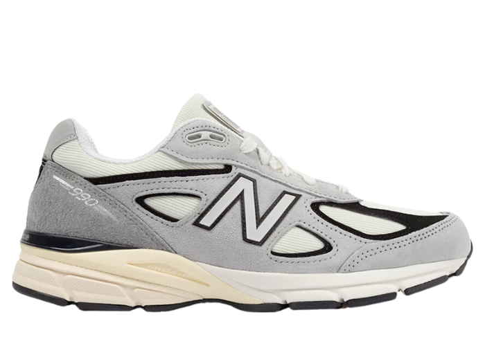 New Balance 990v4 Made in USA Grey Black - U990TG4